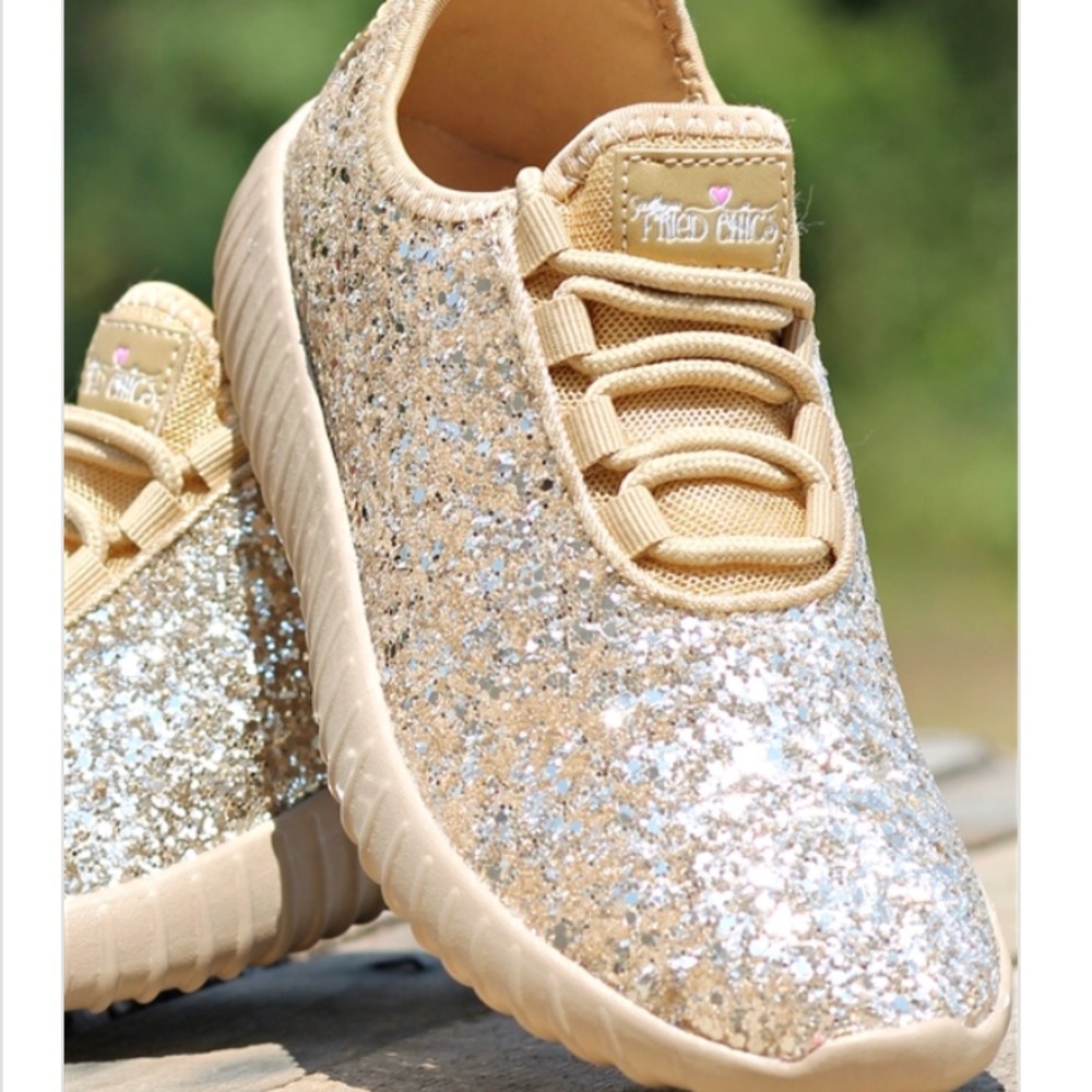 Glitter bomb shoes